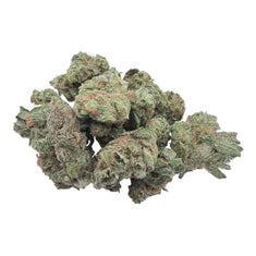 Blue Dream Indoor Smalls THCA flower – isolated buds on white background