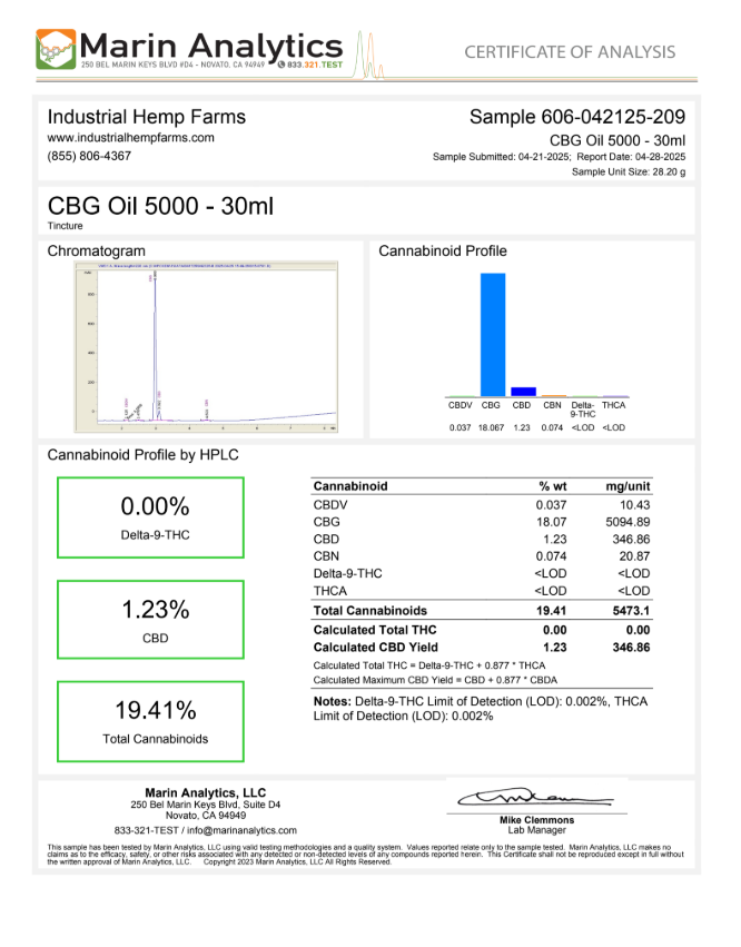 CBG Hemp Oil image 4