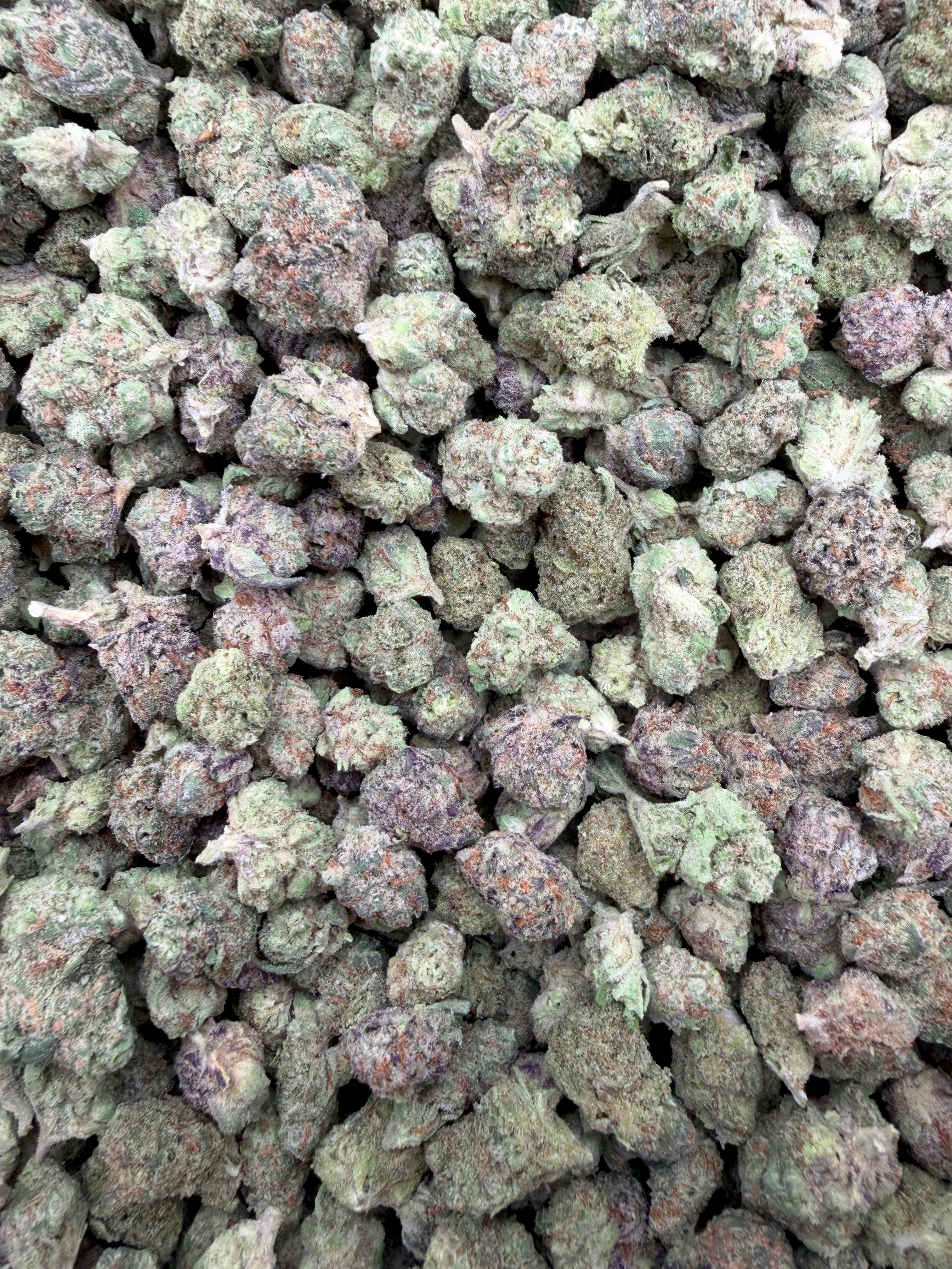 Blueberry Skittlez Indoor Smalls THCA flower – close current-batch photo
