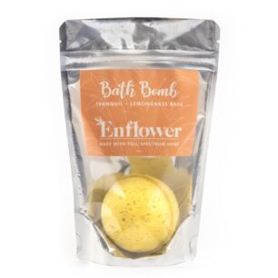 Lemongrass CBD bath bombs wholesale