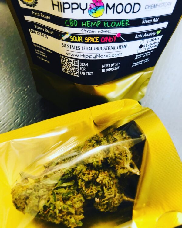 Hippy Mood CBD Hemp Flower Vendor Review Industrial Hemp Farms