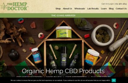 The Hemp Doctor website