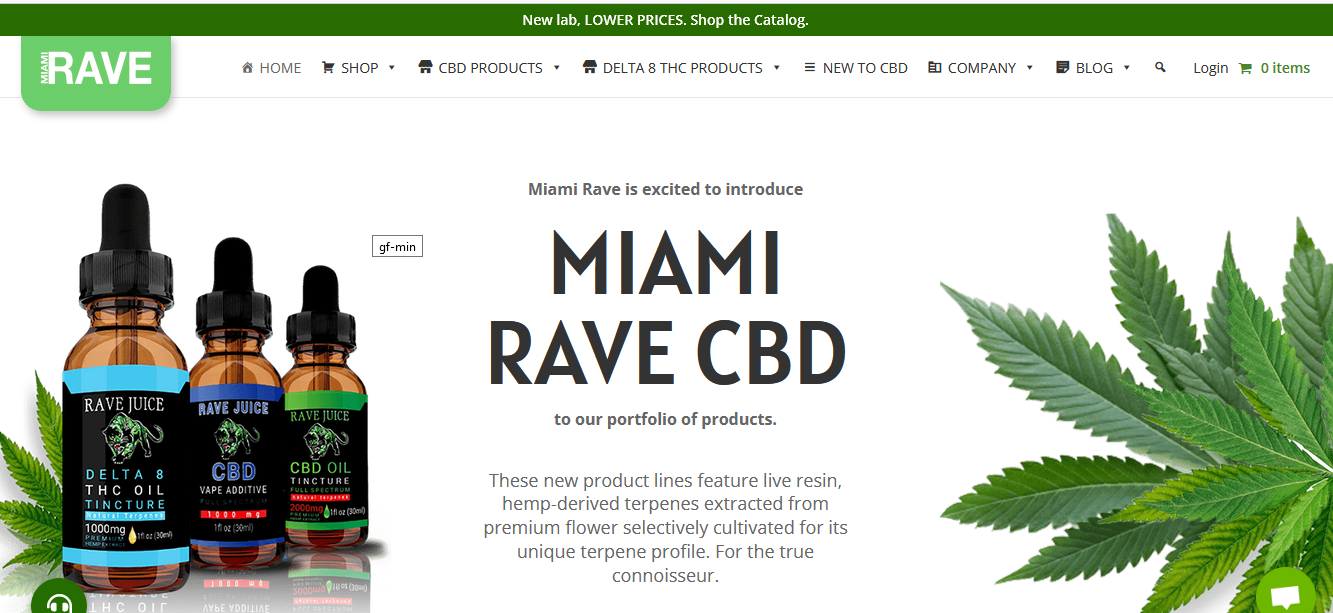 Miami Rave A Complete CBD Vendor Review
