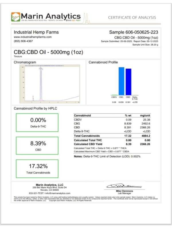 CBD:CBG Hemp Oil - Image 4