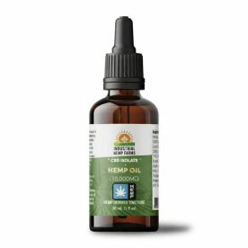 CBD hemp oil bottle