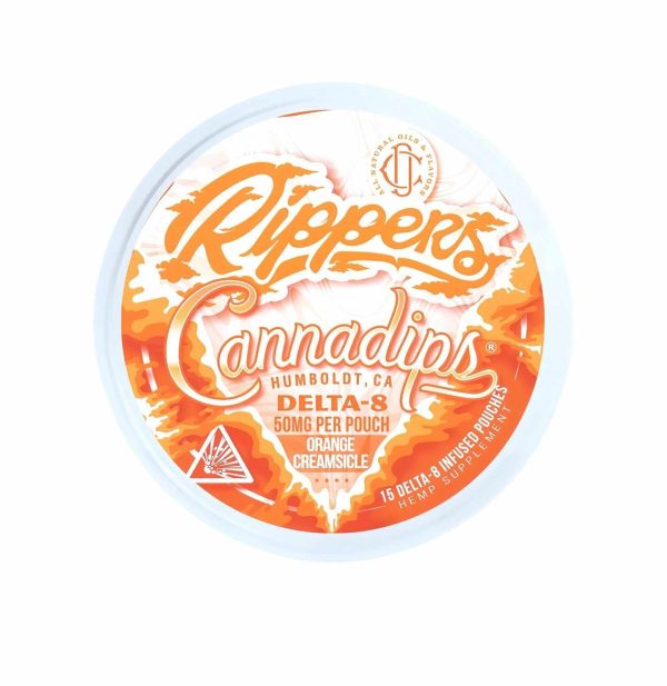 Cannadips Rippers 50mg Delta-8 Pouches