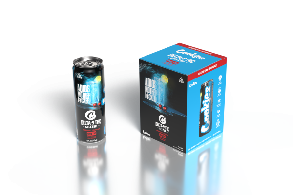 Cookies Adios Mother F*cker seltzer drink 4 pack