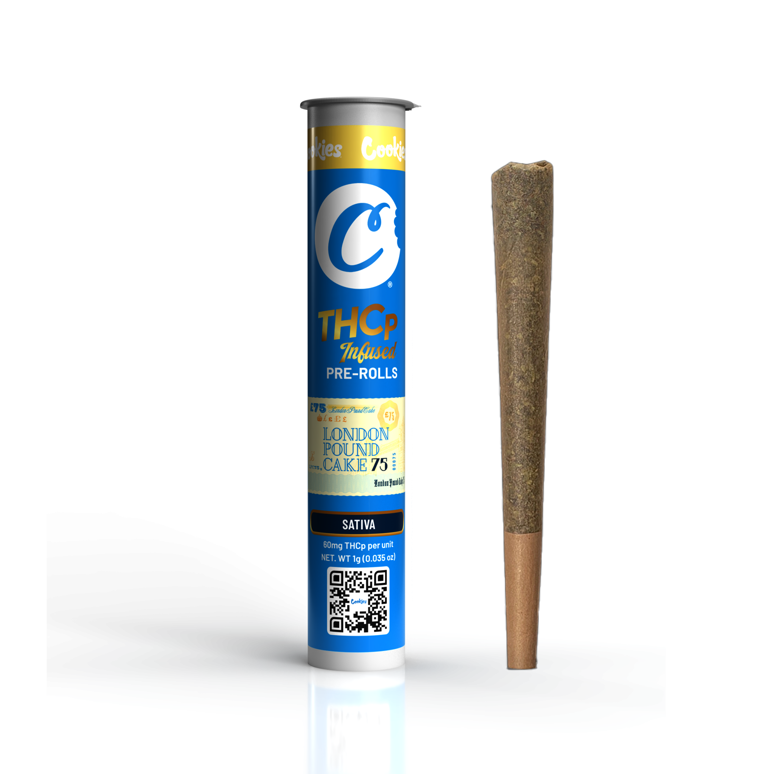 Cookies™ THCP Pre rolls lemon pound cake